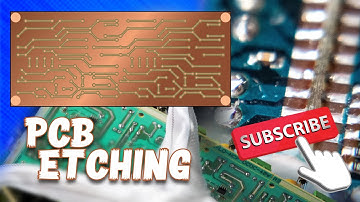 Circuit Skills Circuit Board Etching | how to do pcb etching at home | pcb etching