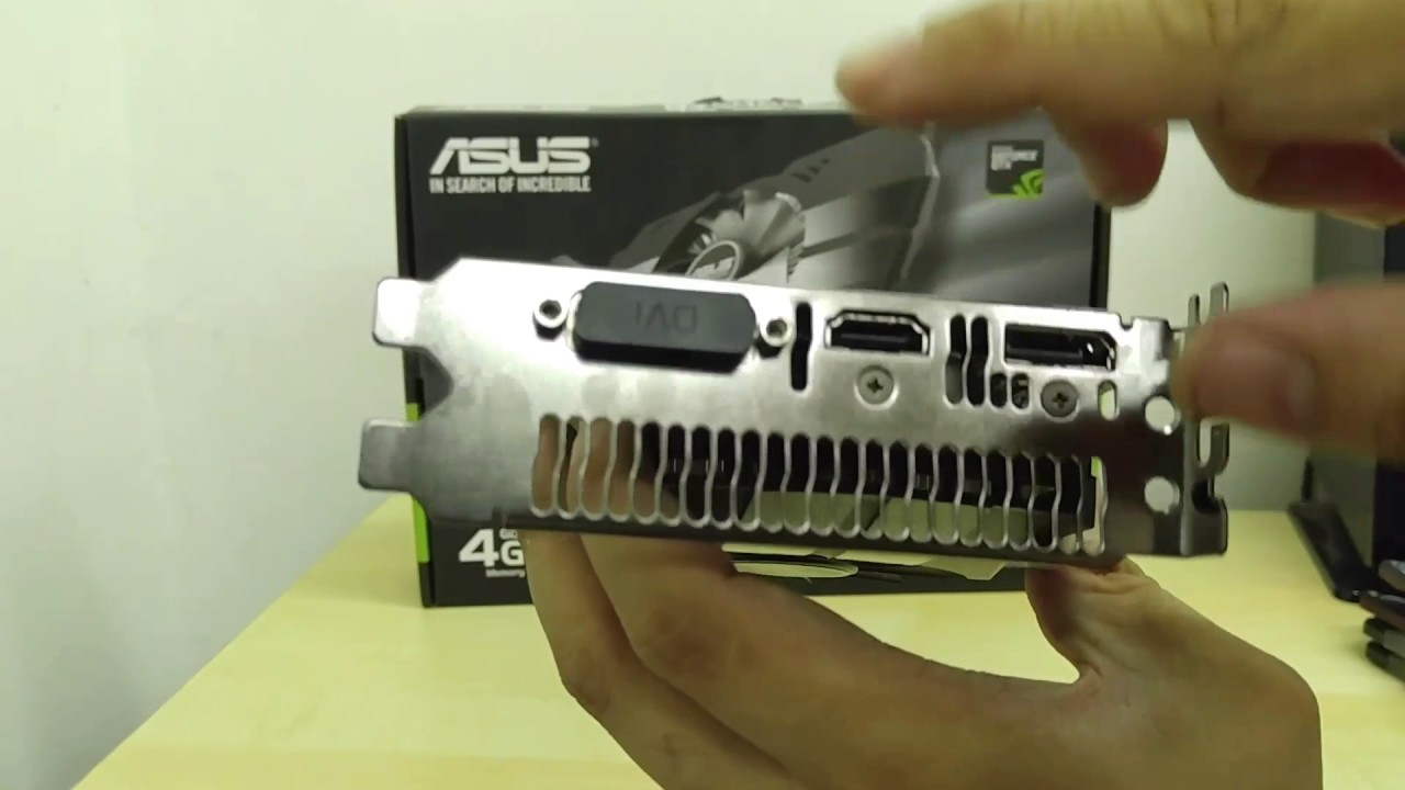 ASUS PHOENIX GTX 1050 Ti Graphics Card Unboxing and Overview - YouTube