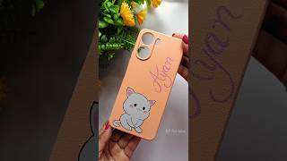 mobile cover painting #craft #diy #mobilecoverpainting #reuseidea screenshot 2