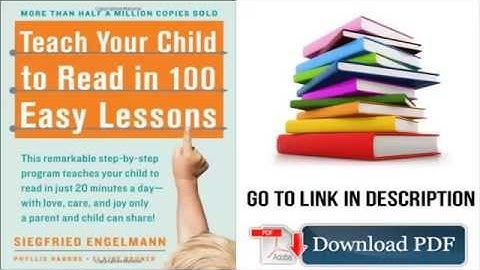 Teach Your Child to Read in 100 Easy Lessons PDF