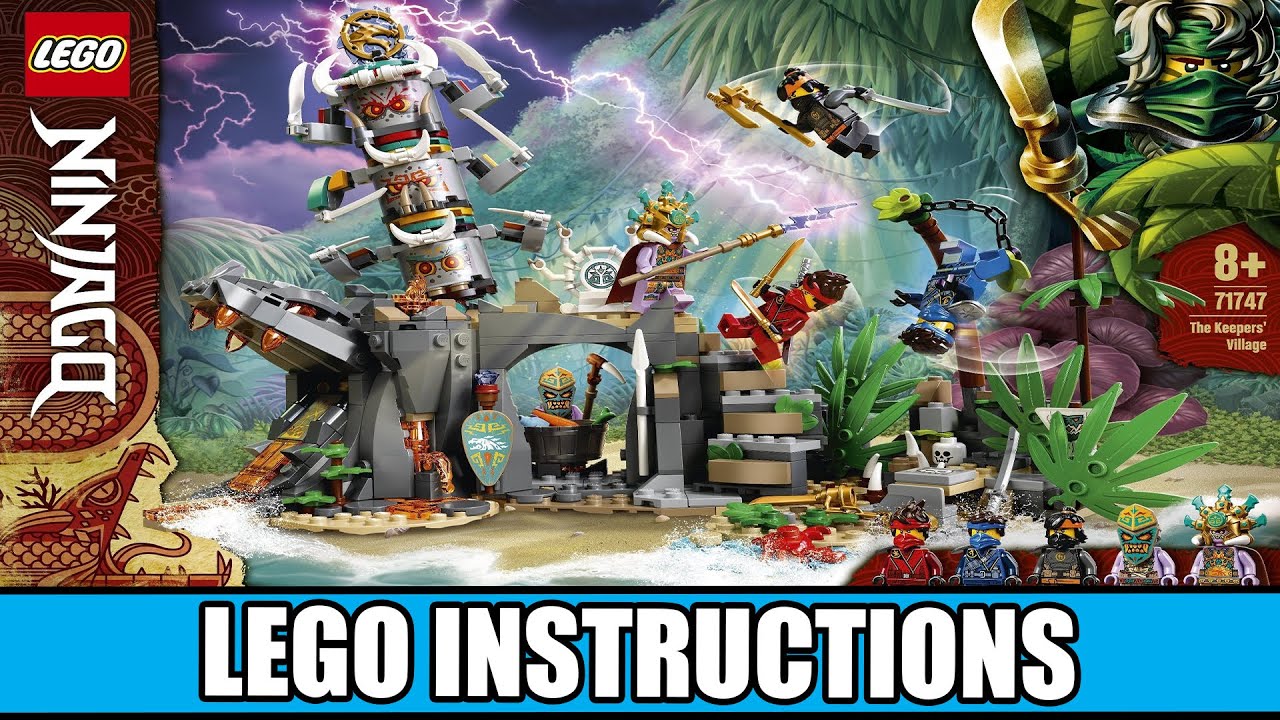 The Keepers' Village LEGO instructions
