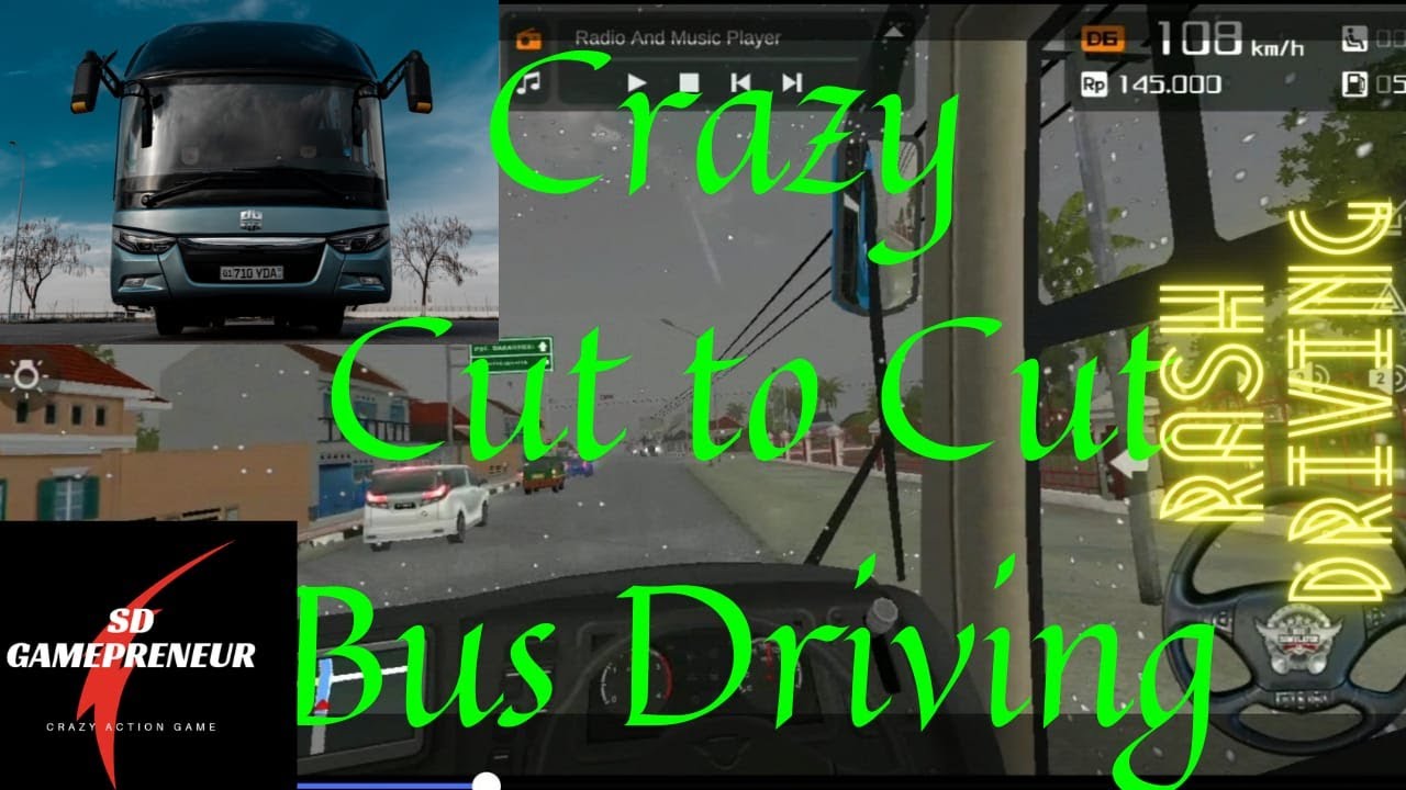 Bad Driver Game | Worst Fast Rash Driving | Bus Accident | Crazy Bus Driving | Cut to Cut Driving