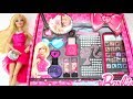 مكياج باربي ألعاب بنات مع طلاء أظافر  للأعياد و المناسبات Barbie Girl makeup set