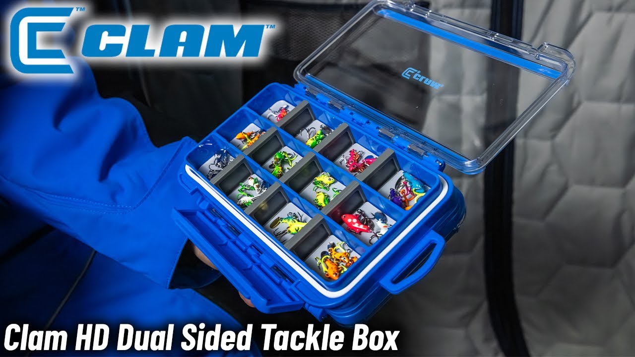 Clam HD Dual Sided Tackle Box | FishUSA