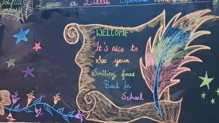 🎉 "First Day of School Board Decoration Ideas | Creative & Easy Designs"| kids Rhythms| screenshot 3
