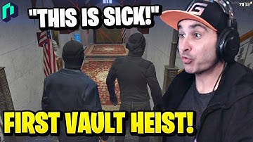 Summit1g Hits FIRST VAULT HEIST with NEW LAPTOPS! | GTA 5 NoPixel RP