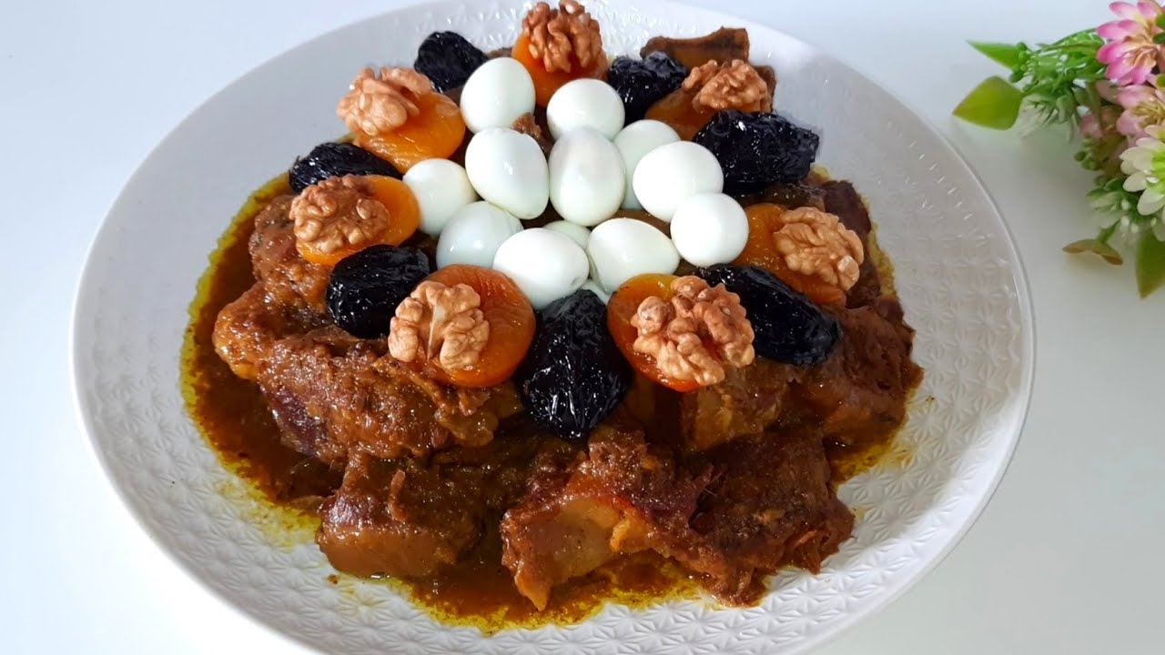 اللحم بالبرقوق معلك ومدغمر😋من أسهل وأسرع أطباق الضيافة❗وجدتو لضيوف الغفلة بنة العراسات بأسهل طريقة