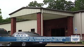 Columbus Co. commissioners vote to cancel contract with Nakina Volunteer Fire and Rescue Departme