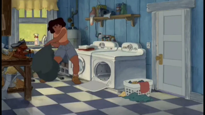 Lilo & Stitch (2002) - Lilo & Nani Fight Scene (Malay)