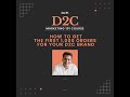 How to get the first 1000 orders for your d2c brand