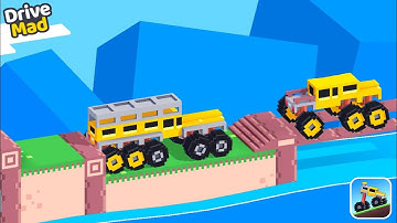 DRIVE MAD KIT 2 GAME IN FANCADE 1 TO 12 LEVEL COMPLETE ANDROID/IOS GAMEPLAY || GAMING CUBE