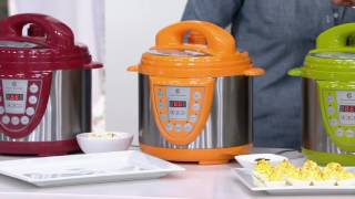 pressure essentials cooker cook qvc digital 4qt lid glass