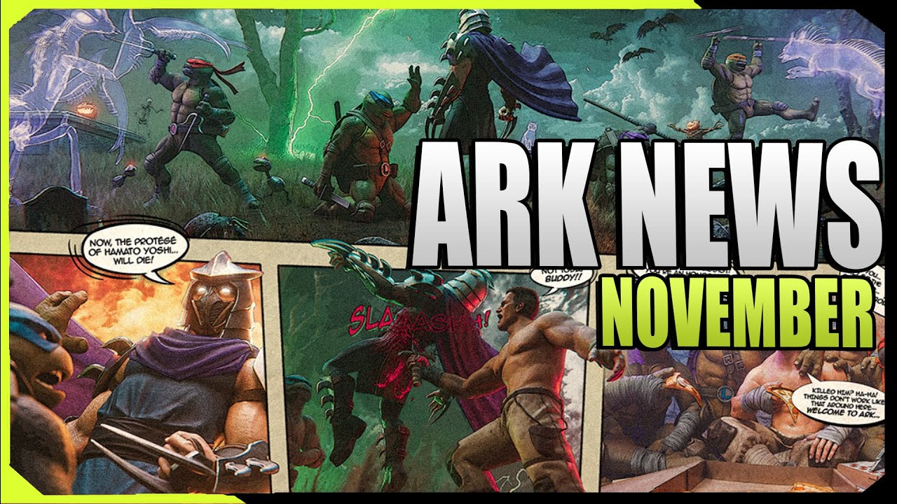 ARK ASCENDED: Halloween Event GESTARTET! 🎃 | ALLES zu Fear Evolved, TMNT Crossover & Community Vote!