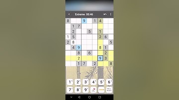Solving a Sudoku Puzzle Extreme Level Under 10 Minutes - #1