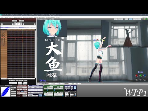 [MMD-Commission] Zhou Shen (周深) - Big Fish (大鱼) {WIP1}