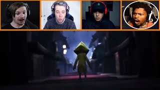 Let's Players Reaction To The Ending Of Little Nightmares | Little Nightmares