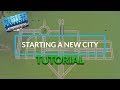 Starting Road Network | No Mods (PC) | Cities: Skylines Tutorial