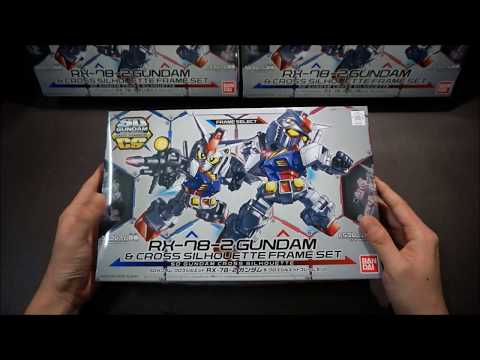 Bandai SD Gundam Cross Silhouette Gundam RX-78-2 video