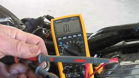 Test a good VOES - from sportster problem 35