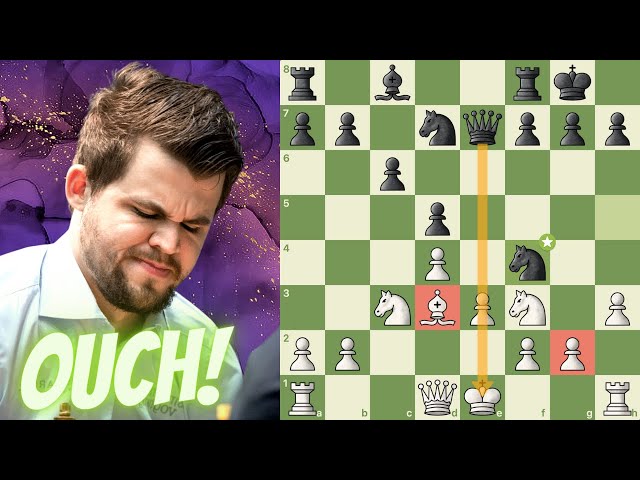 A Imortal Brasileira  Supi ganha do CAMPEÃO MUNDIAL Magnus Carlsen! 