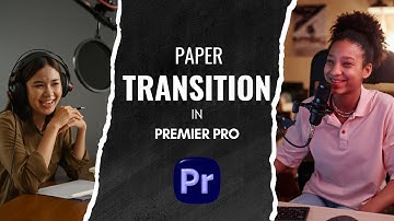 How to Create Stunning Paper Tear Transitions in 1 Minute | Adobe Premiere Pro Tutorial