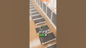 Treadmill that walks away - Feature or Bug? #gamedev #indiegame  #gamedevelopment