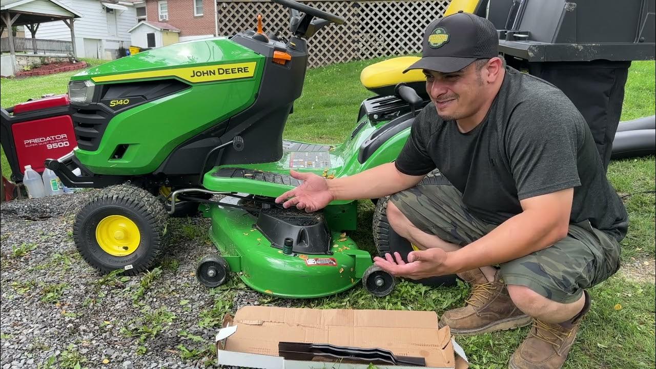 John Deere S140 (S series) Bagging System 48” Blade Replacement