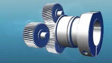 The principle of an Apex Dynamics planetary gearbox