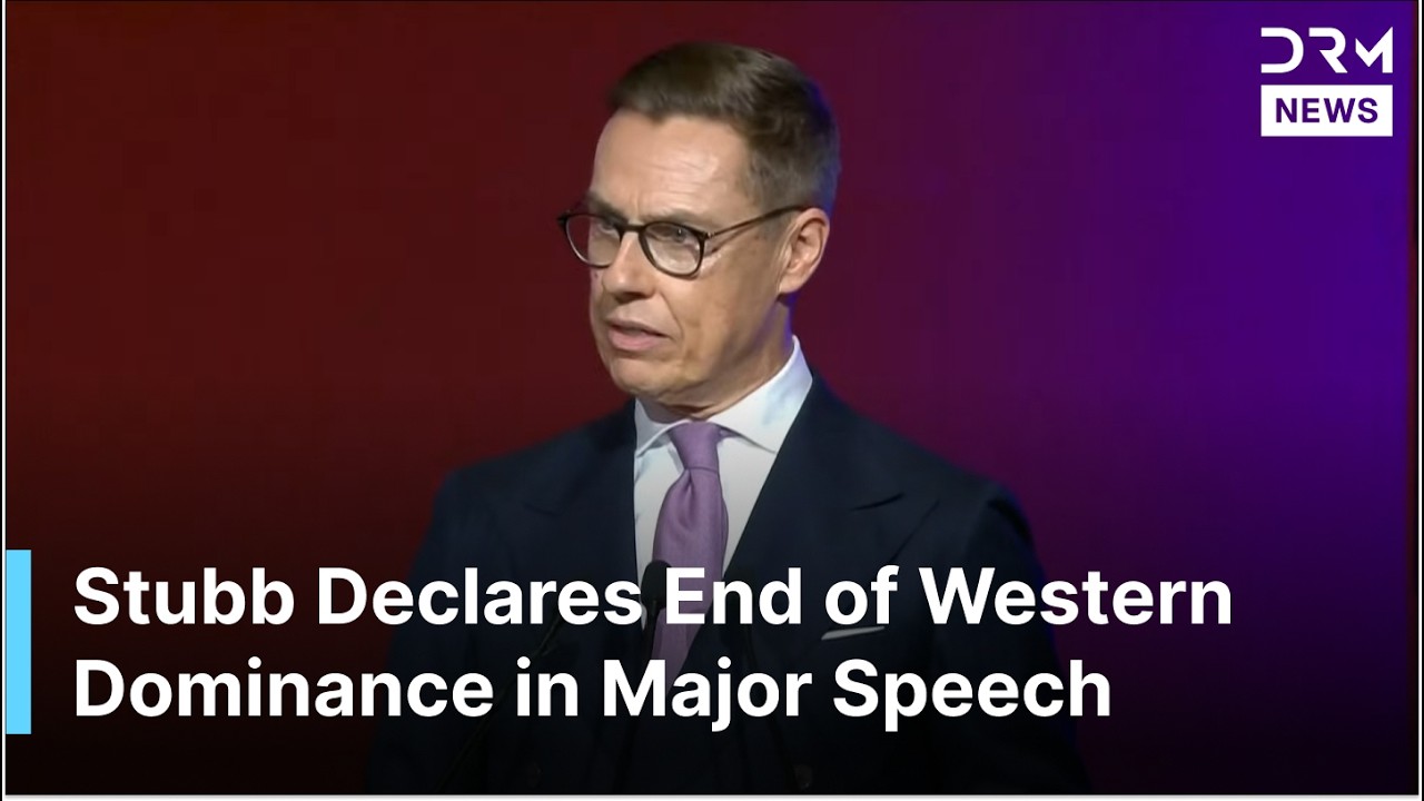 “Law of Jungle”: Finnish President Stubb Declares End of Western Dominance in Major Speech | AC1G