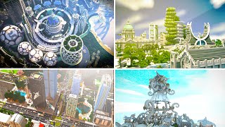 5 Incredible CITY Maps In Minecraft!