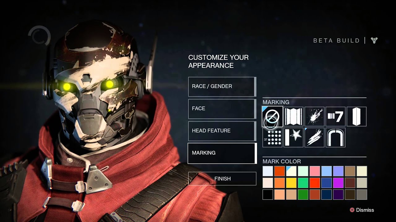 Destiny Beta - Character Creator and Opening Cinematics
