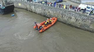 Scattering Dan's Ashes - with thanks to RNLI, Weston-Super-Mare