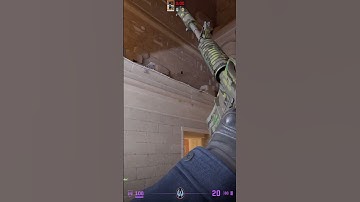 OneWay Smoke Connector On Anubis For Kill Water In CS2 #cs2 #shorts