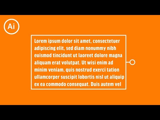 Switching Text Box Types | Illustrator Tutorial