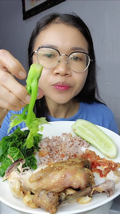 Batang pepaya gak pait #mukbang #batangpepaya