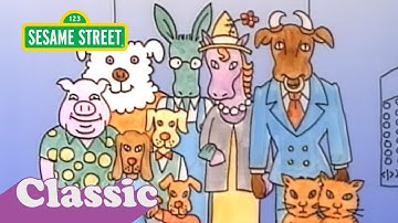 Animal Elevator Song Animated | Sesame Street Classic