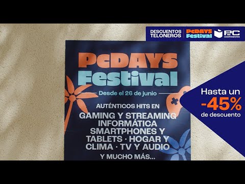 🎉¡Llegan los descuentos del #PcDays Festival con ofertas de hasta un -45%! | PcComponentes