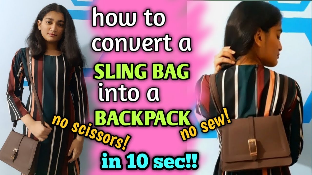 3 Ways to Shorten a Purse to Shoulder Bag (DIY Purse Hacks and Tricks) 