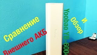 Стильный внешний аккумулятор Yoobao YB-6004 из Sulpak