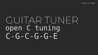 Guitar Tuner || Open C Tuning || C-G-C-G-G-E