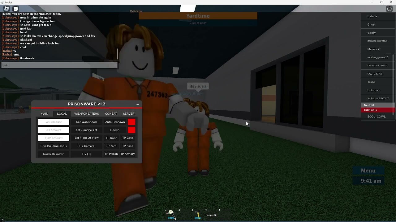 OP Prison Life Roblox Script #2