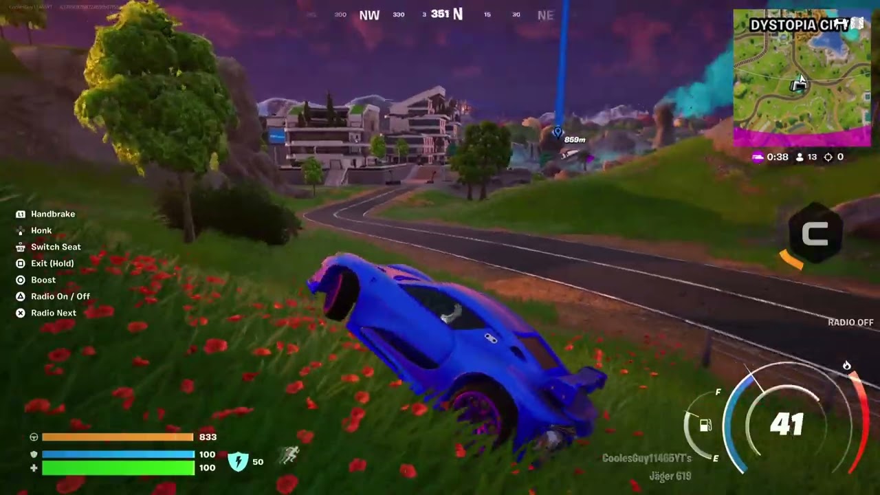 *NEW* ONE-PUNCH MAN GLOW OFF GENOS SKIN IN FORTNITE PS5 + A VICTORY ROYALE WIN! (SOLO)