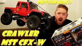 Mst Cfx-W Rtr Jp1 New Rc 4X4 Crawler Scaler Out The Box