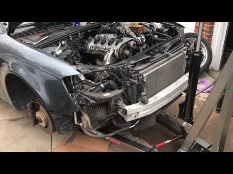 How To Engine Swap Audi A4 B7 2.0t 2005-2008 Auto AWD Guide And Step-By-Step And Walk-through