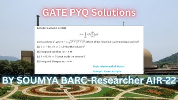 Gate 2024, Mathematical Physics Solution | Physics Solution | #barc #gate #physics #solution 