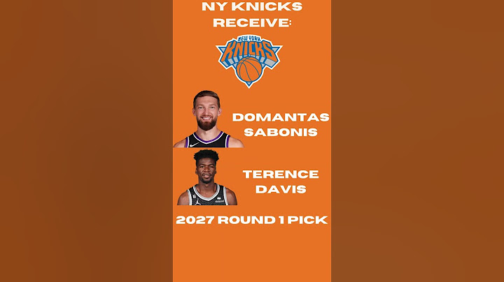 TRADING Domantas Sabonis To The New York Knicks! #nba #basketball #viral