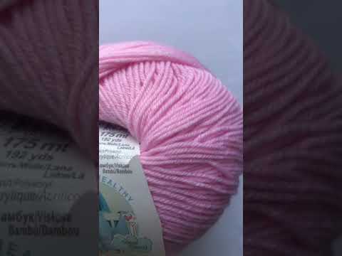 Подробный обзор пряжи Alize Baby Wool (Полушерсть с бамбуком) №371 Персик