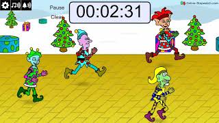7 minute elf race timer