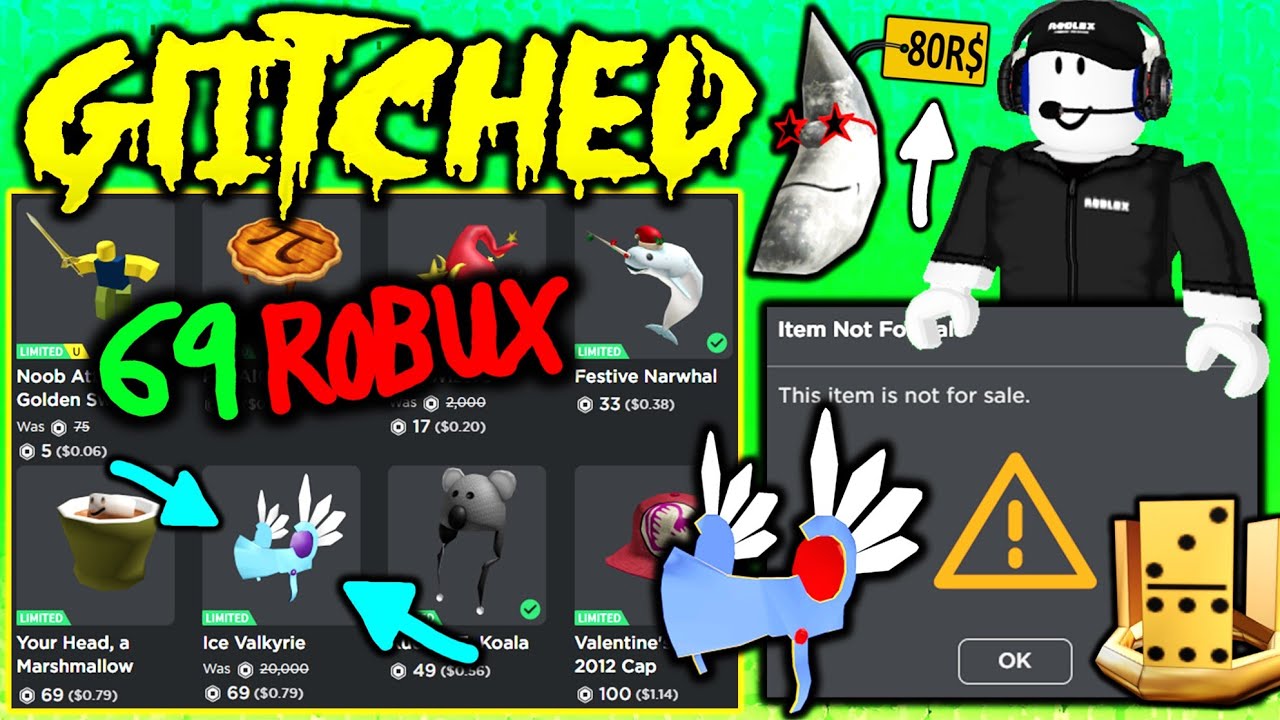 Roblox Limiteds Are Glitched Rare Items Got Sold For 1 Robux Youtube - if shaggy went limited it actually went limited roblox