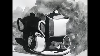 How to use 3 values scale for beginners painters part 2